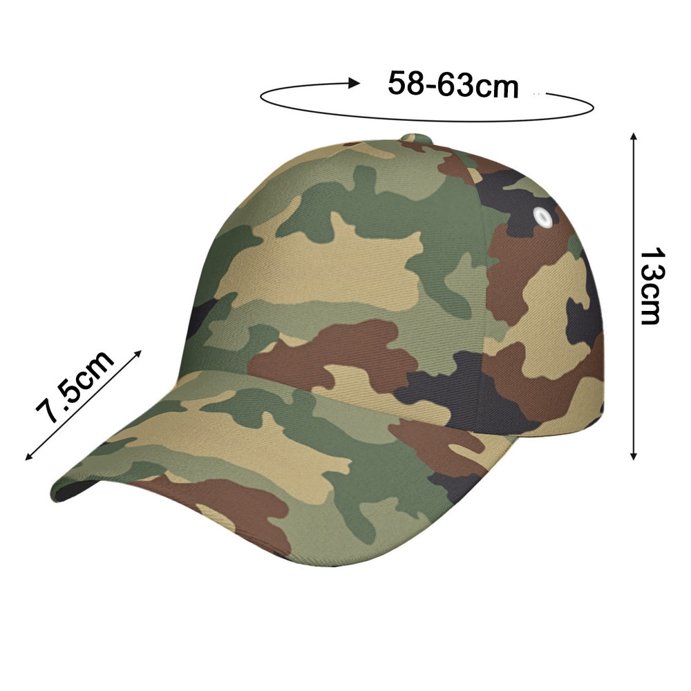 Serbian M-MDU-02 Camo Peaked Cap With Box