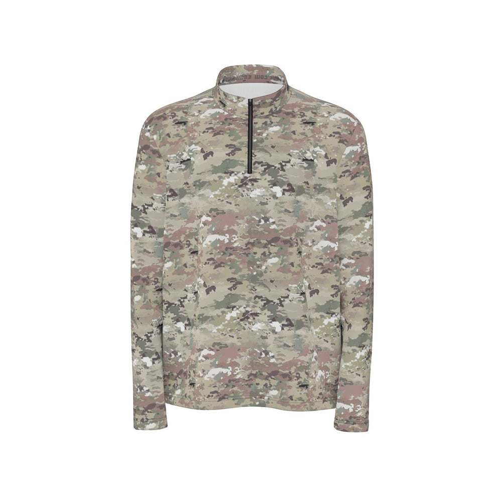 All-Over Print Men's Half Zip Pullover