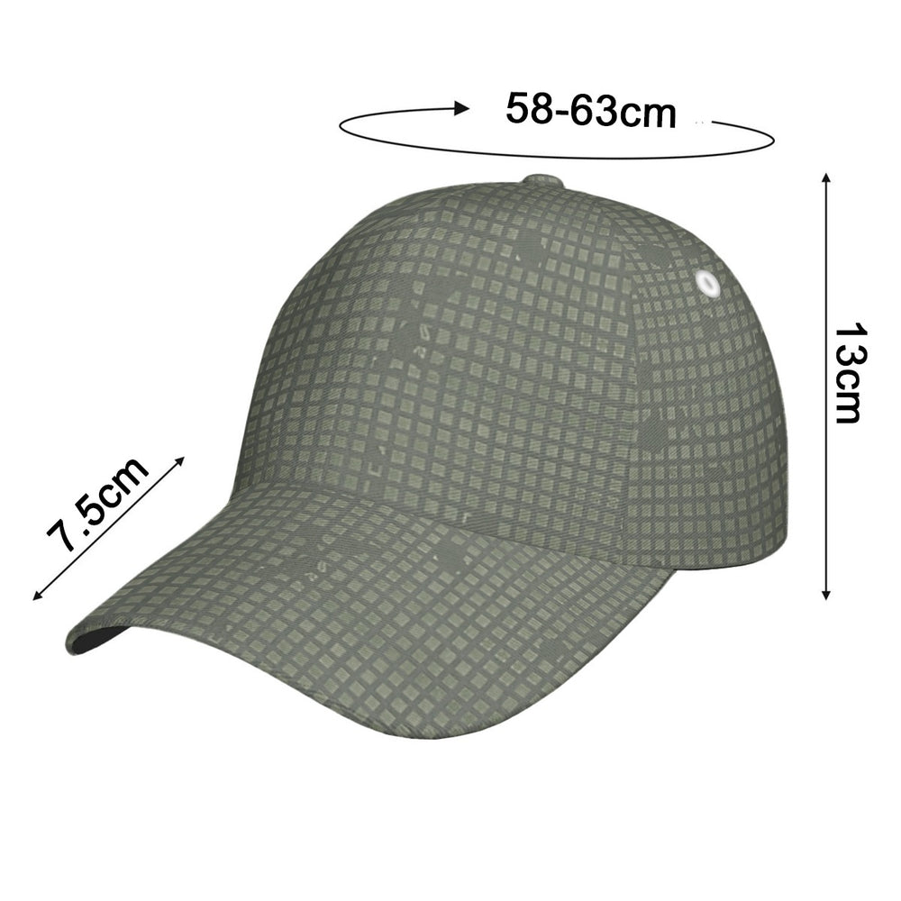 US Desert Night Camouflage All-Over Print Peaked Cap With Box
