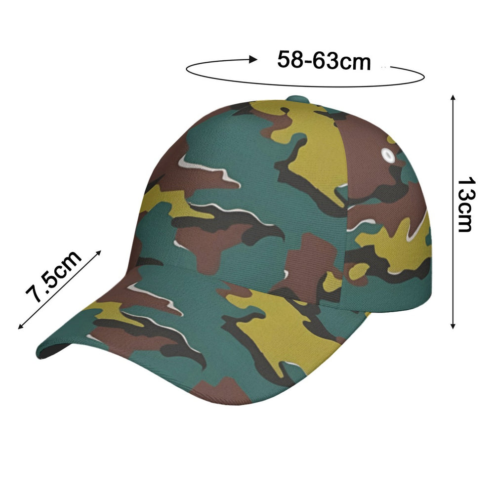 Belgian M1999 Jigsaw All-Over Print Peaked Cap With Box