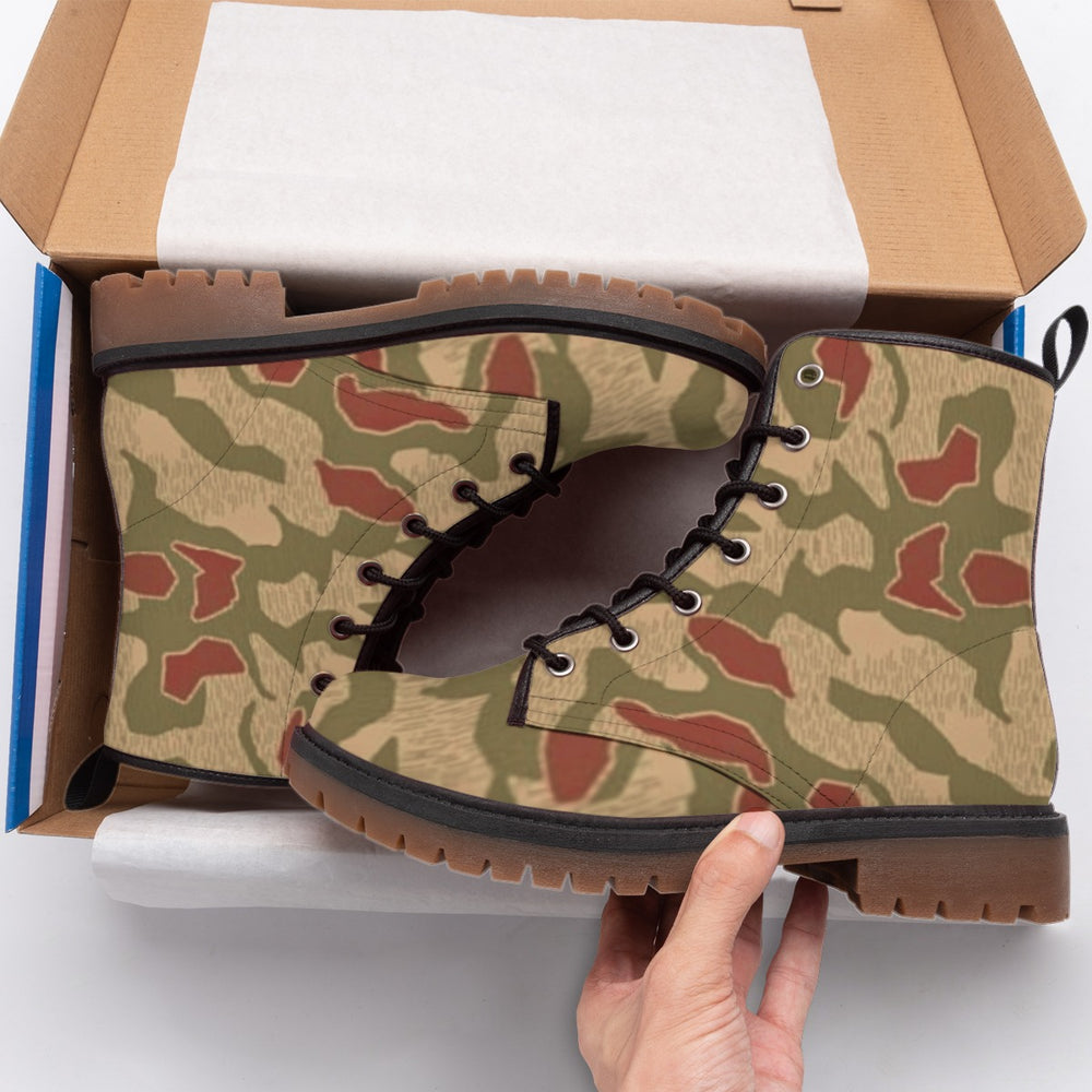 German Sumpfmuster Camo Men's Martin Short Boots