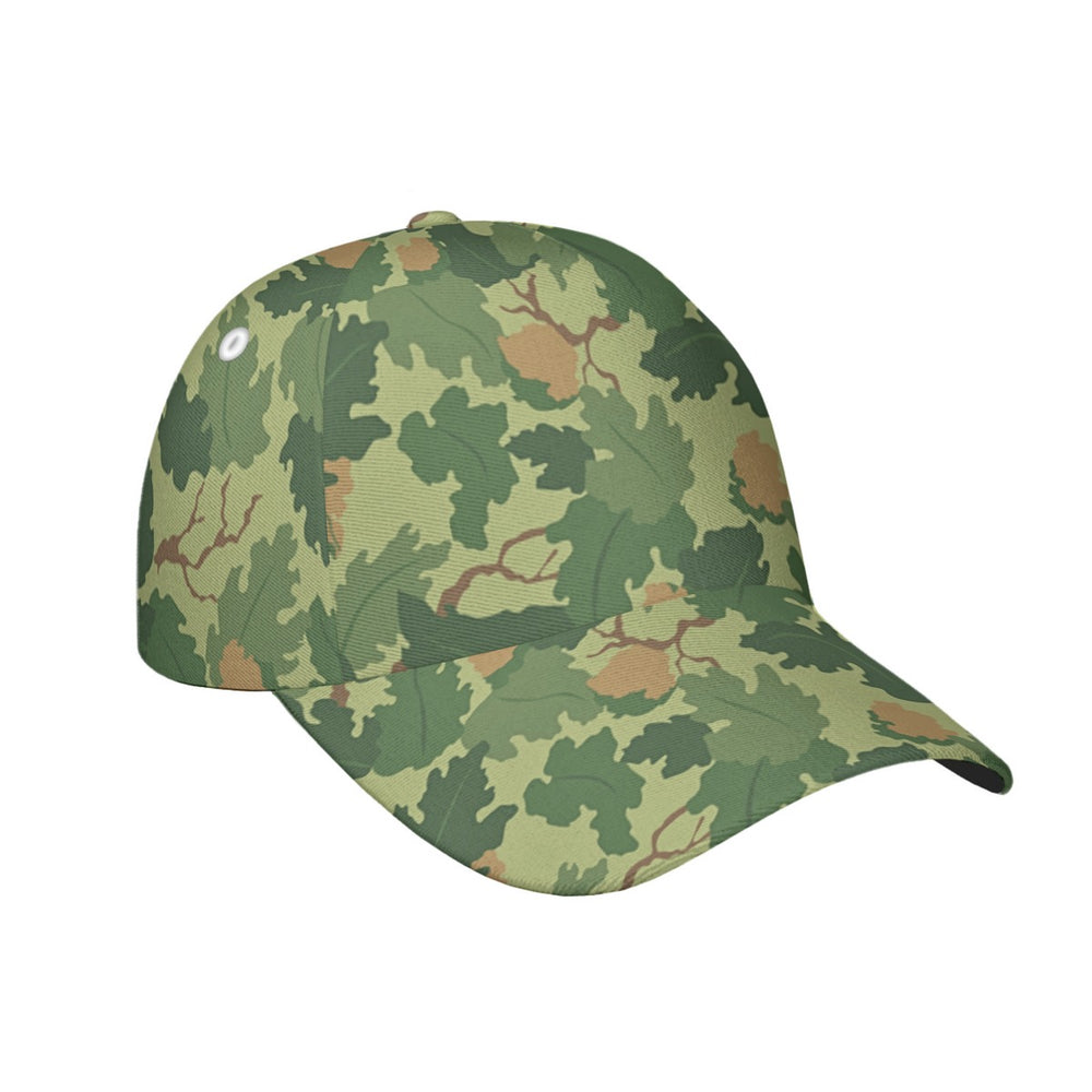 US Mitchell Wine Lead Camo All-Over Print Peaked Cap With Box