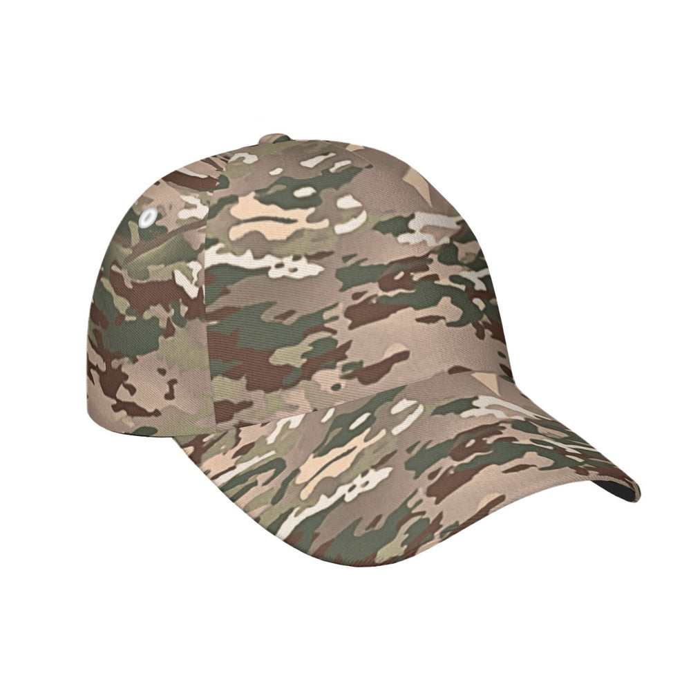 French BME Camo All-Over Print Peaked Cap With Box