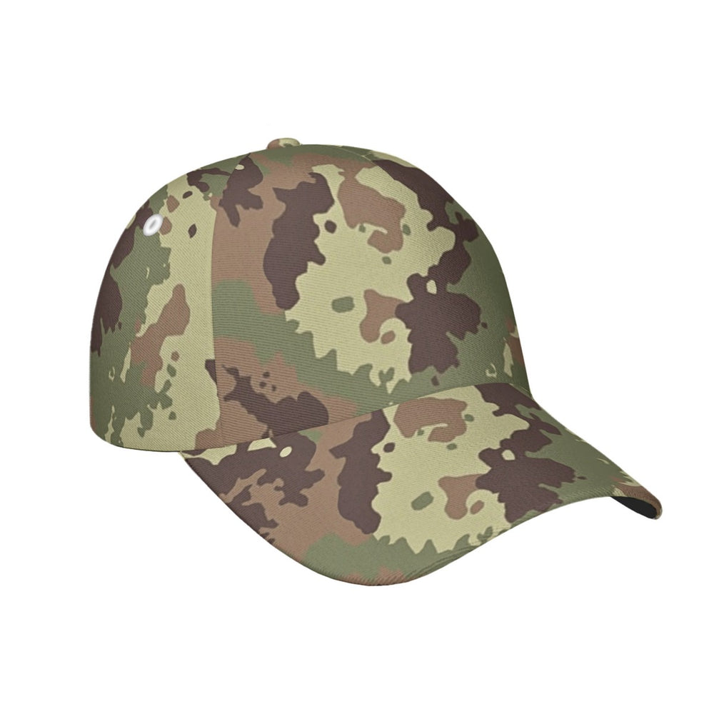 Italian Vegetato Camo Peaked Cap With Box