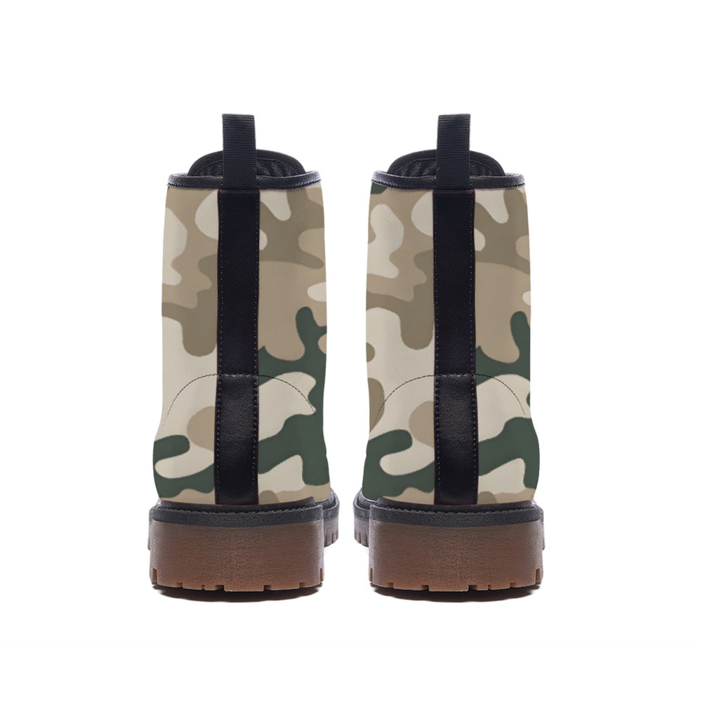 Polish WZ 2000 Pustynna Camo Men's Martin Short Boots