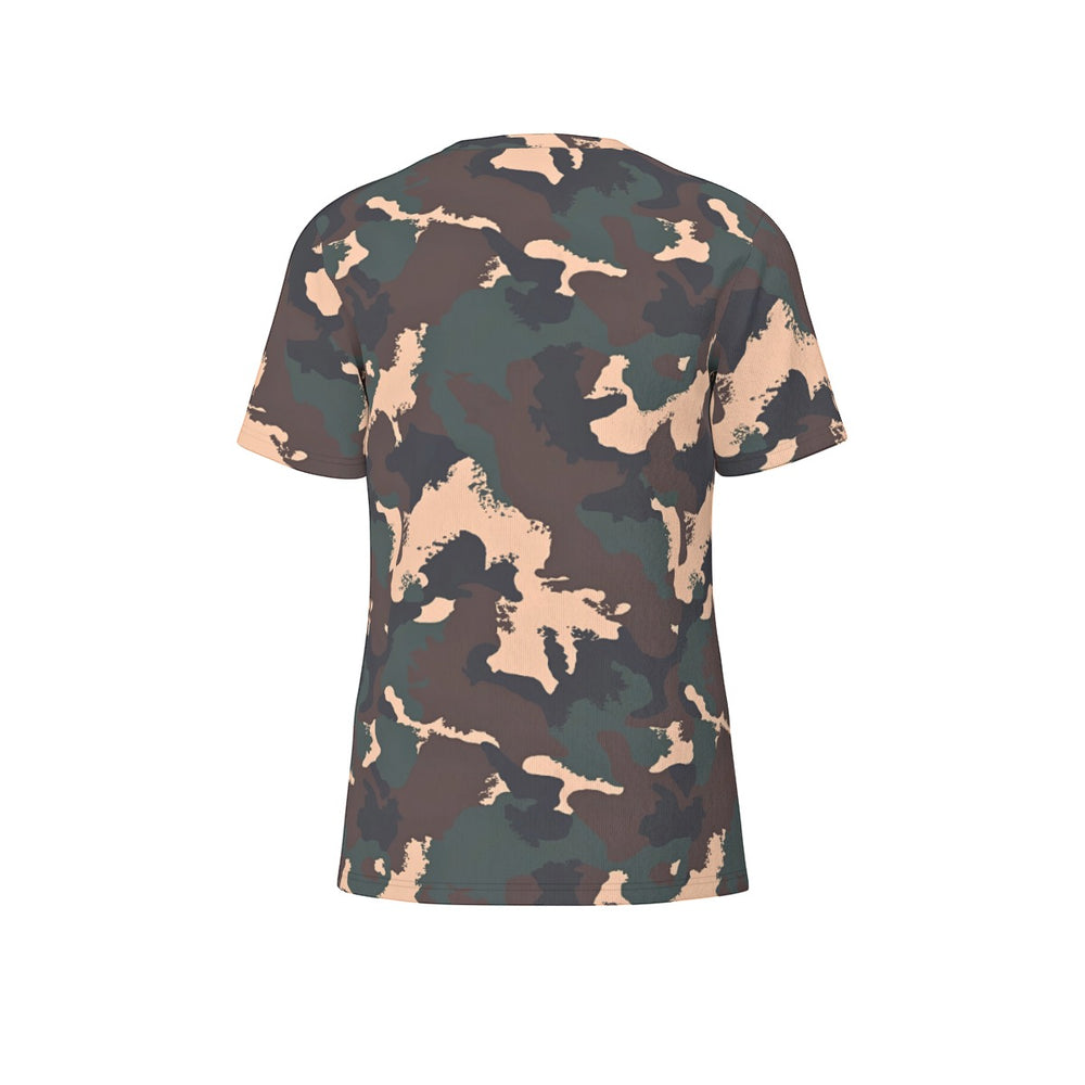 Hungarian M1990 Camo Men's O-Neck T-Shirt | 190GSM Cotton