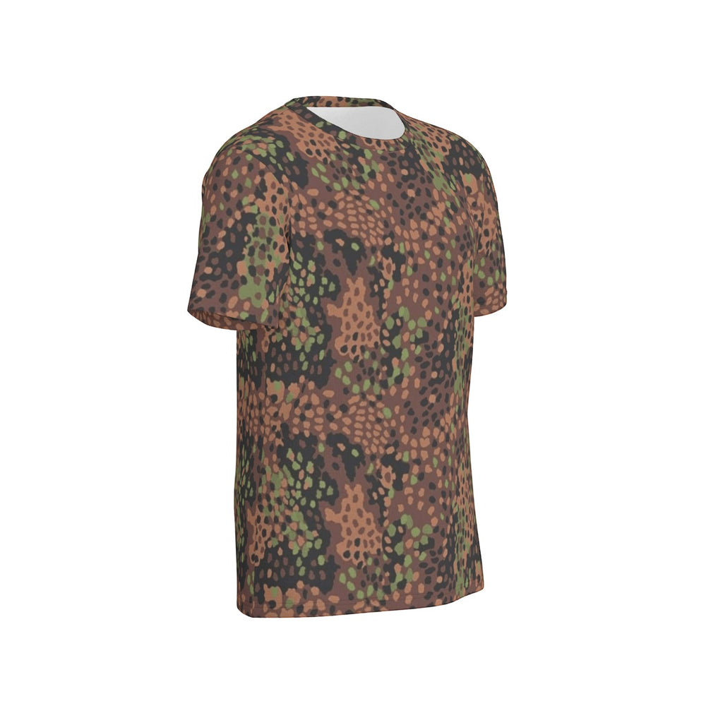 German Erbsenmuster Camo Men's O-Neck T-Shirt | 190GSM Cotton