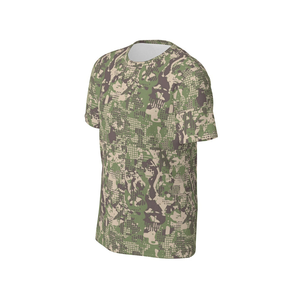 Ukrainian Predator Camo Men's O-Neck T-Shirt | 190GSM Cotton