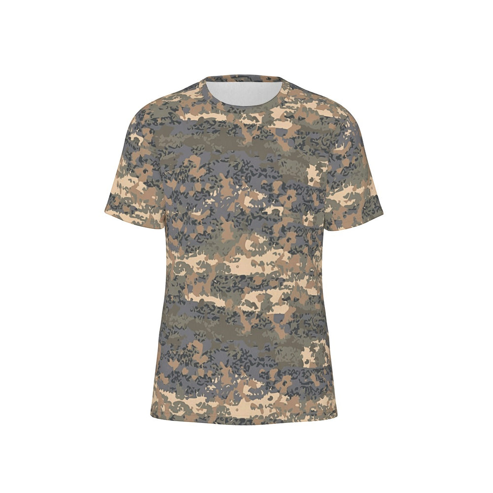 Austrian Tarnanzug Neu Camo Men's O-Neck T-Shirt | 190GSM Cotton