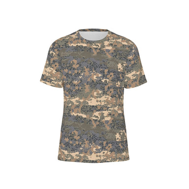 Austrian Tarnanzug Neu Camo Men's O-Neck T-Shirt | 190GSM Cotton - Equippage.com