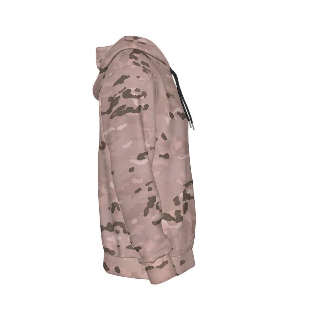 Spanish M09 Arido Camo Men's Thicken Pullover Hoodie