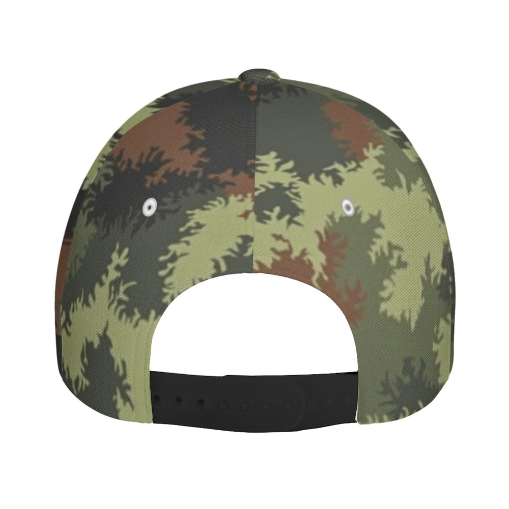 German Sägezahnmuster/Sawtooth Camo Peaked Cap With Box