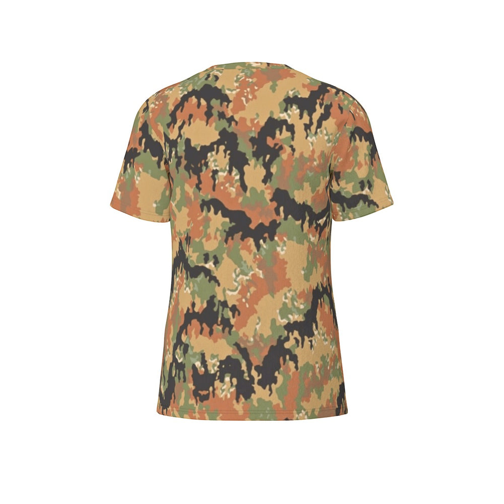 German Leibermuster Camo Men's O-Neck T-Shirt | 190GSM Cotton