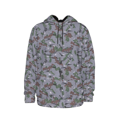Serbian M-MDU-03 Camo Men's Thicken Pullover Hoodie - Equippage.com