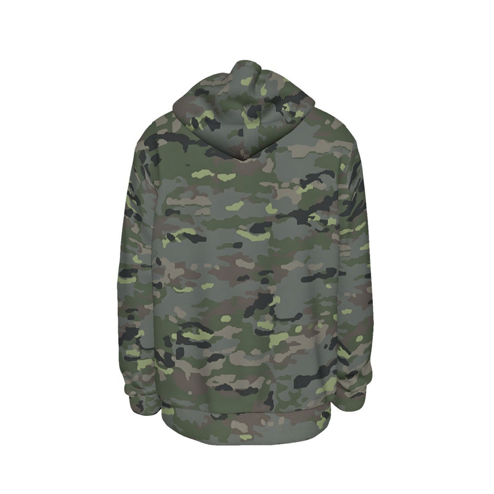 Spanish M09 Boscoso Camo Men's Thicken Pullover Hoodie