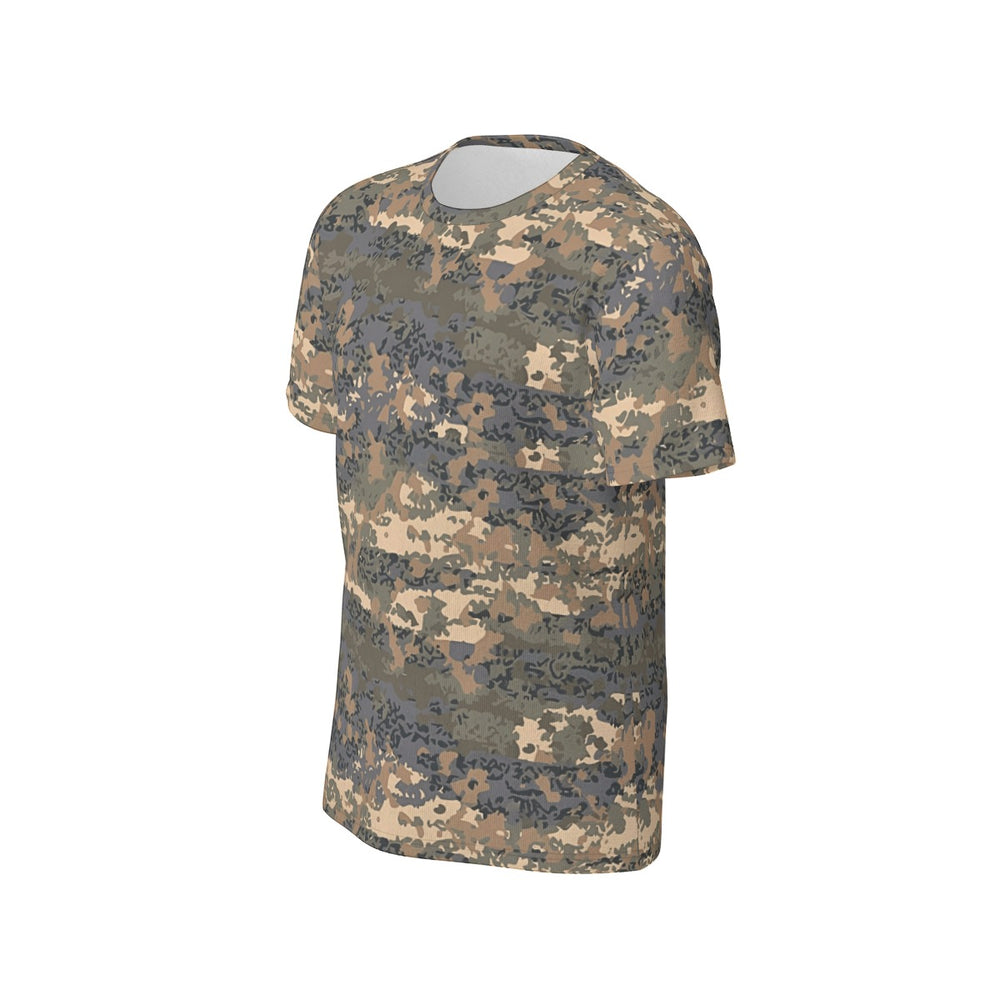 Austrian Tarnanzug Neu Camo Men's O-Neck T-Shirt | 190GSM Cotton