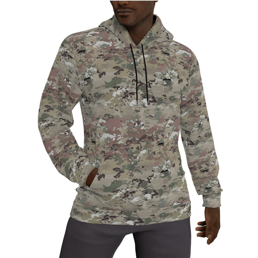 All-Over Print Men's Thicken Pullover Hoodie