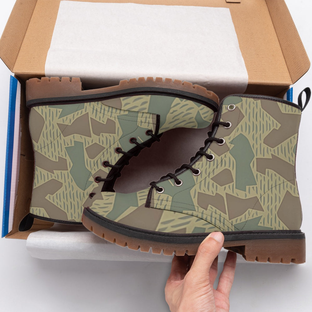 Bulgarian 1979 Splinter Camo Men's Martin Short Boots