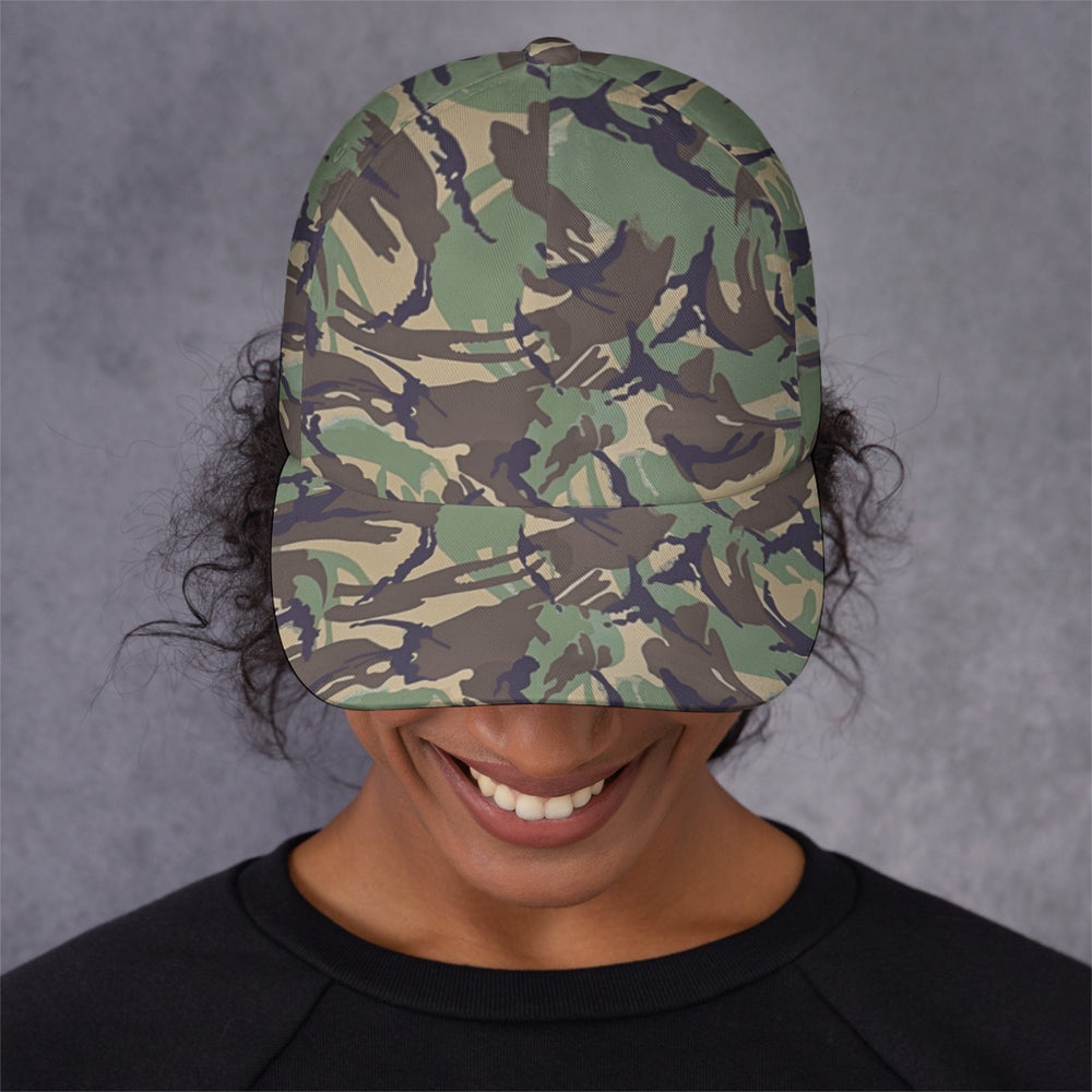Canadian DPM Airborne Camo All-Over Print Peaked Cap With Box