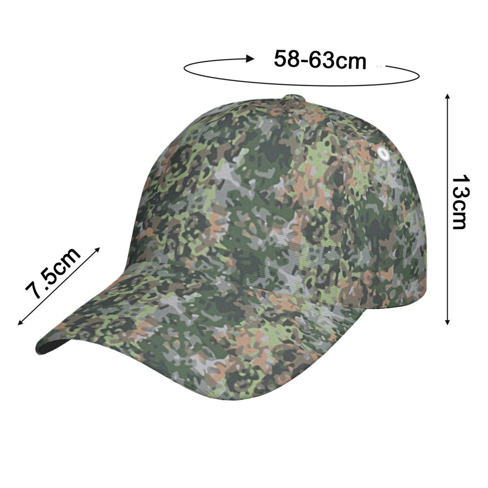 Dutch NFP Green All-Over Print Peaked Cap With Box
