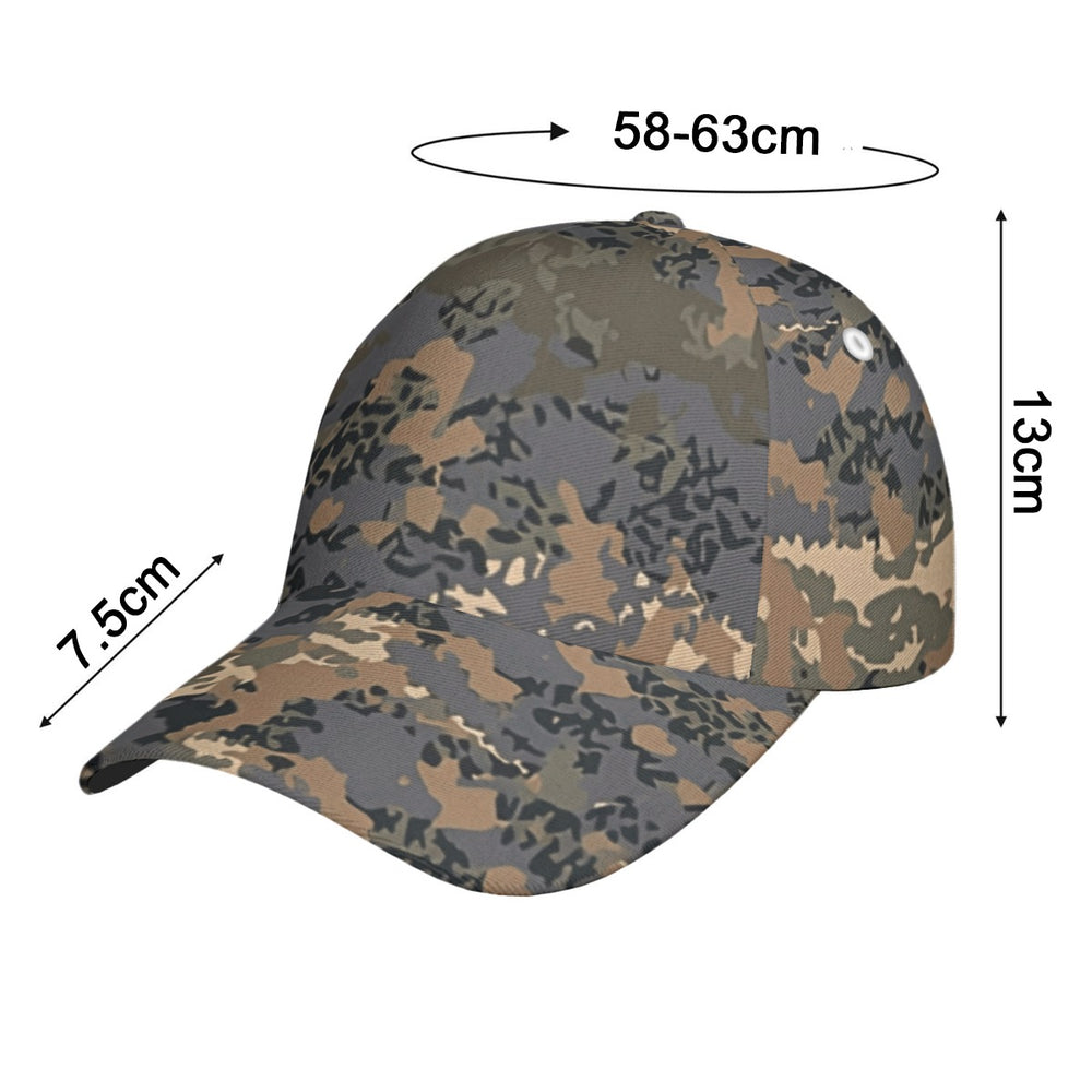 Austrian Tarnanzug Neu Camo Peaked Cap With Box
