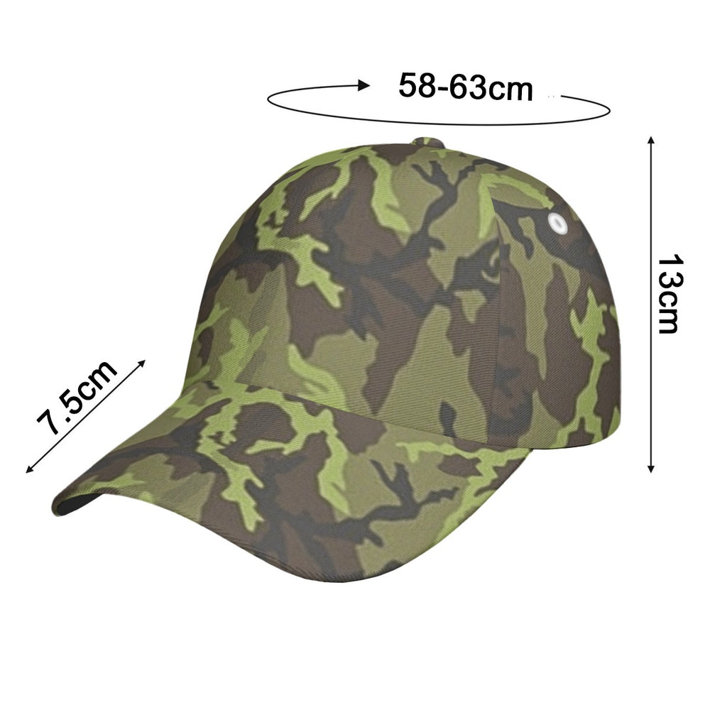 Czech Vz. 95 Leaf Woodland Camo Cap With Box