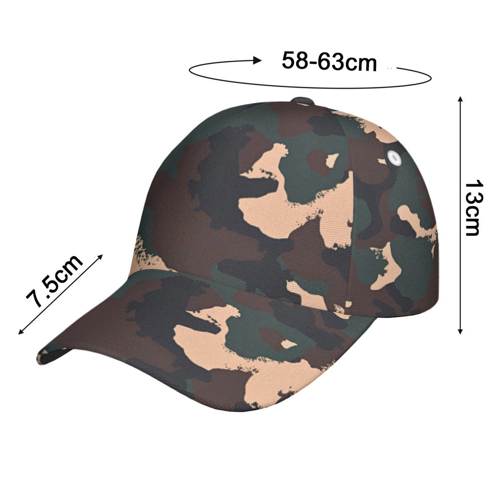 Hungarian M1990 Camo Peaked Cap With Box