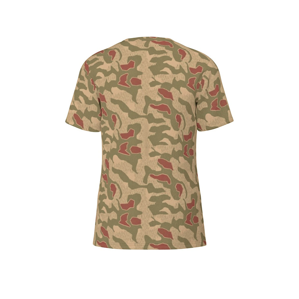 German Sumpfmuster Camo Men's O-Neck T-Shirt | 190GSM Cotton