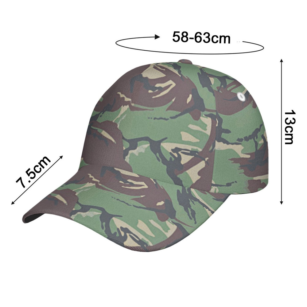 Portuguese Padrão Floresta Camo Peaked Cap With Box