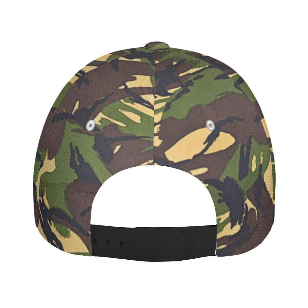 British DPM 95 Camo All-Over Print Peaked Cap With Box