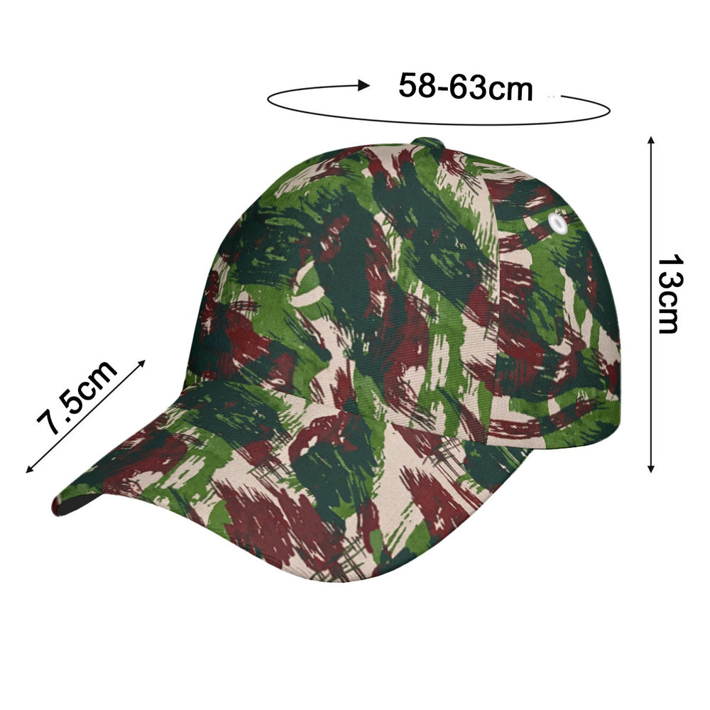 Brazilian Mountain Lizard All-Over Print Peaked Cap With Box