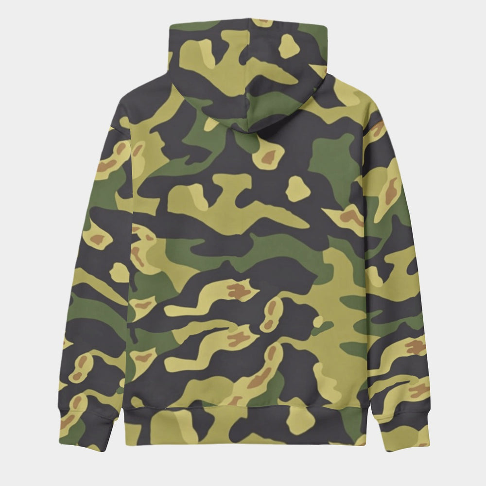 Czech Vz. 60 Salamander Camo Men's Thicken Pullover Hoodie