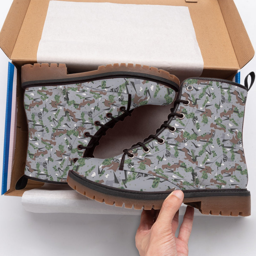 Serbian M-MDU-03 Camo Men's Martin Short Boots