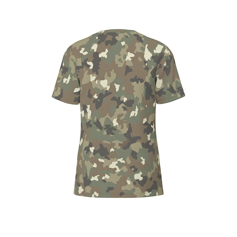 Romanian M2017 Army Camo Men's O-Neck T-Shirt | 190GSM Cotton