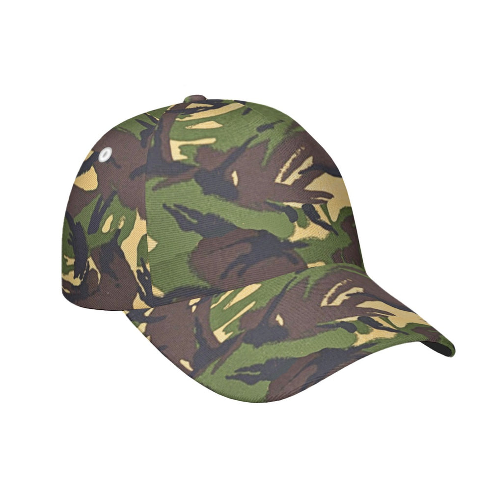 British DPM 95 Camo All-Over Print Peaked Cap With Box