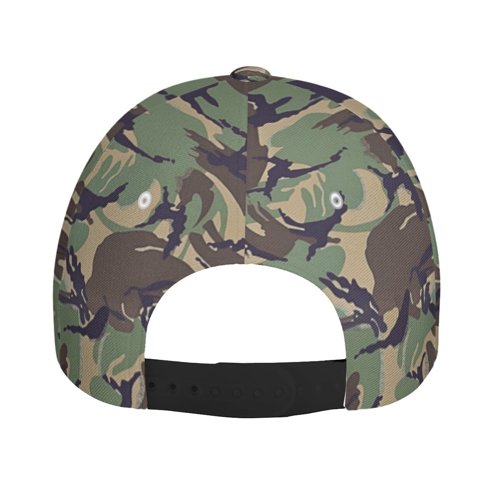 Canadian DPM Airborne Camo All-Over Print Peaked Cap With Box