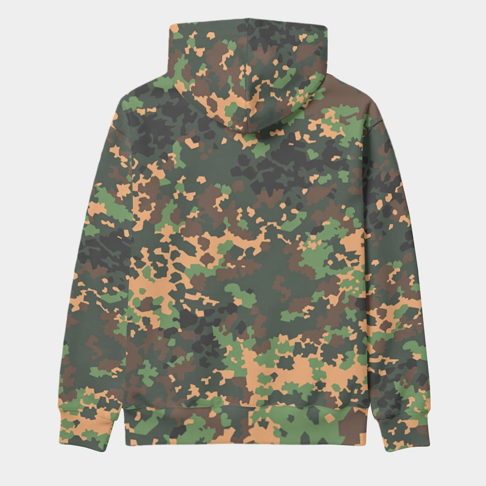 Russian Izlom Camo Men's Thicken Pullover Hoodie