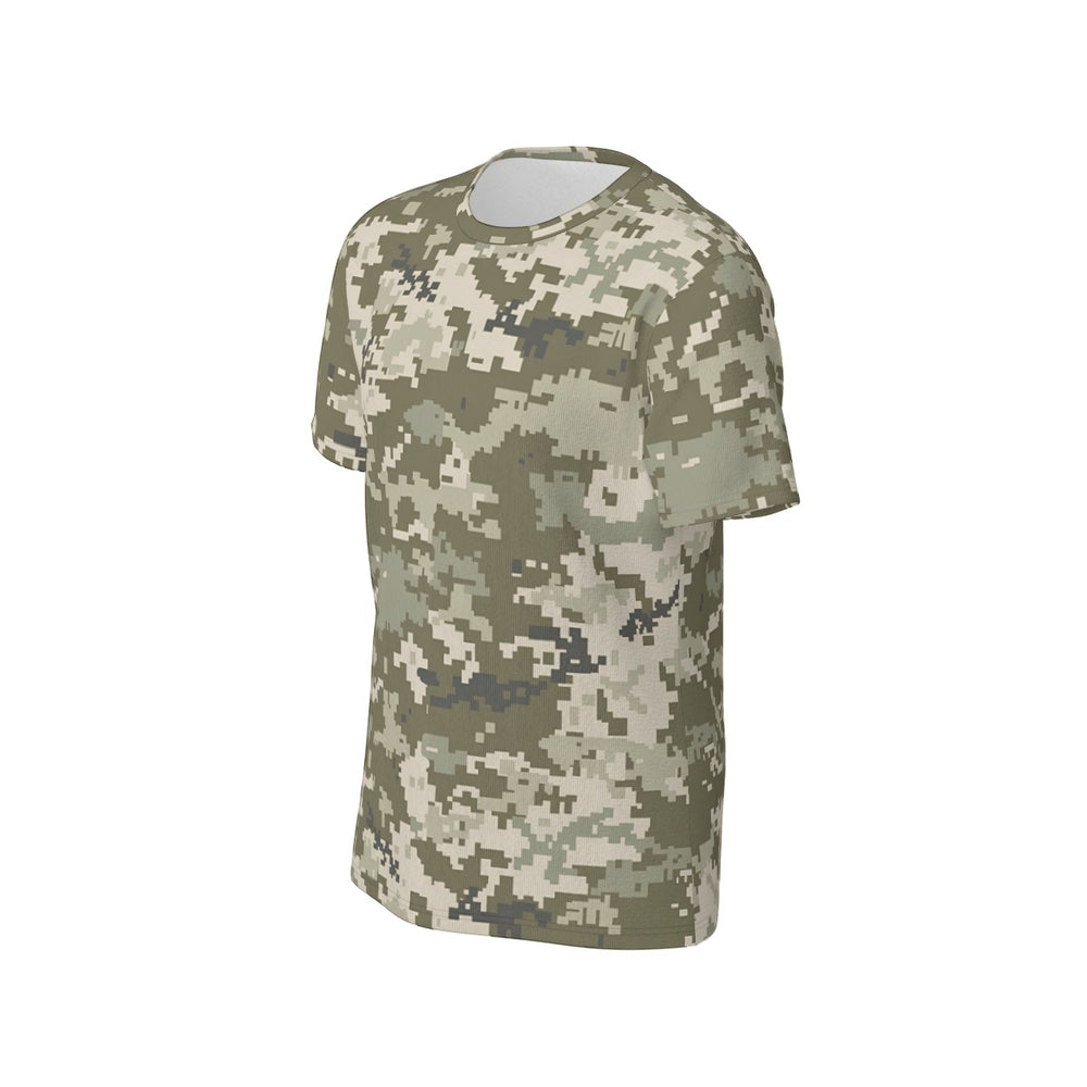 Ukrainian MM14 Camo Men's O-Neck T-Shirt | 190GSM Cotton