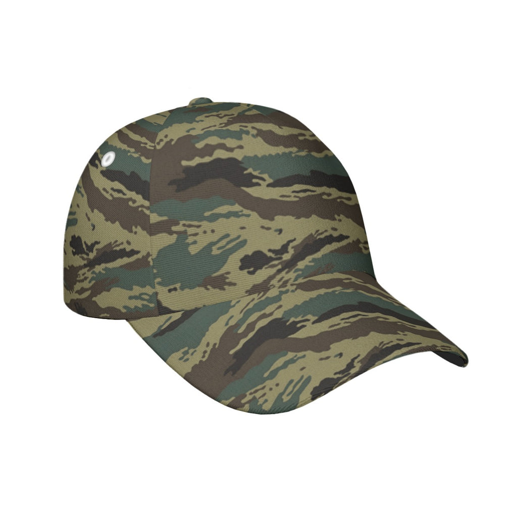 Russian Tiger Stripe Camo Peaked Cap With Box