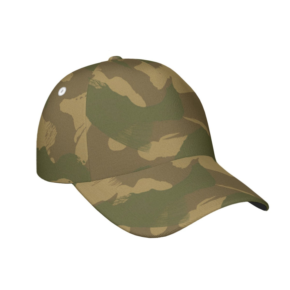 British Denison Airborne Camo All-Over Print Peaked Cap With Box