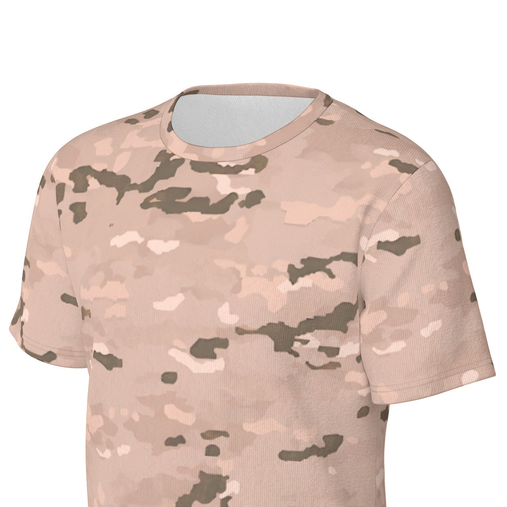 Spanish M09 Arido Camo Men's O-Neck T-Shirt | 190GSM Cotton
