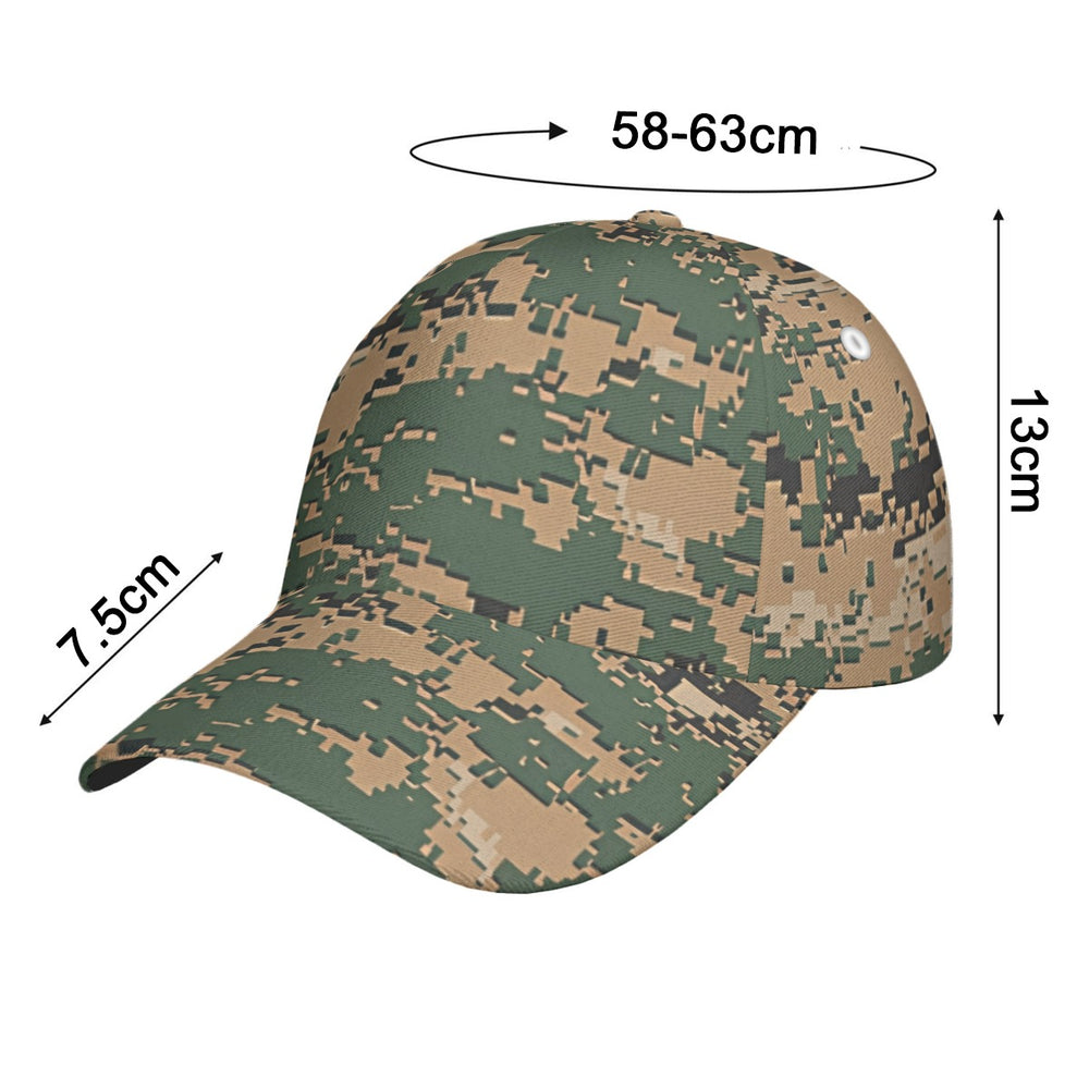 Marina Trans Jungle All-Over Print Peaked Cap With Box
