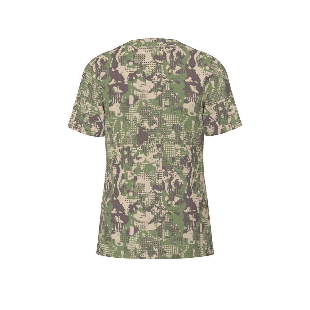 Ukrainian Predator Camo Men's O-Neck T-Shirt | 190GSM Cotton