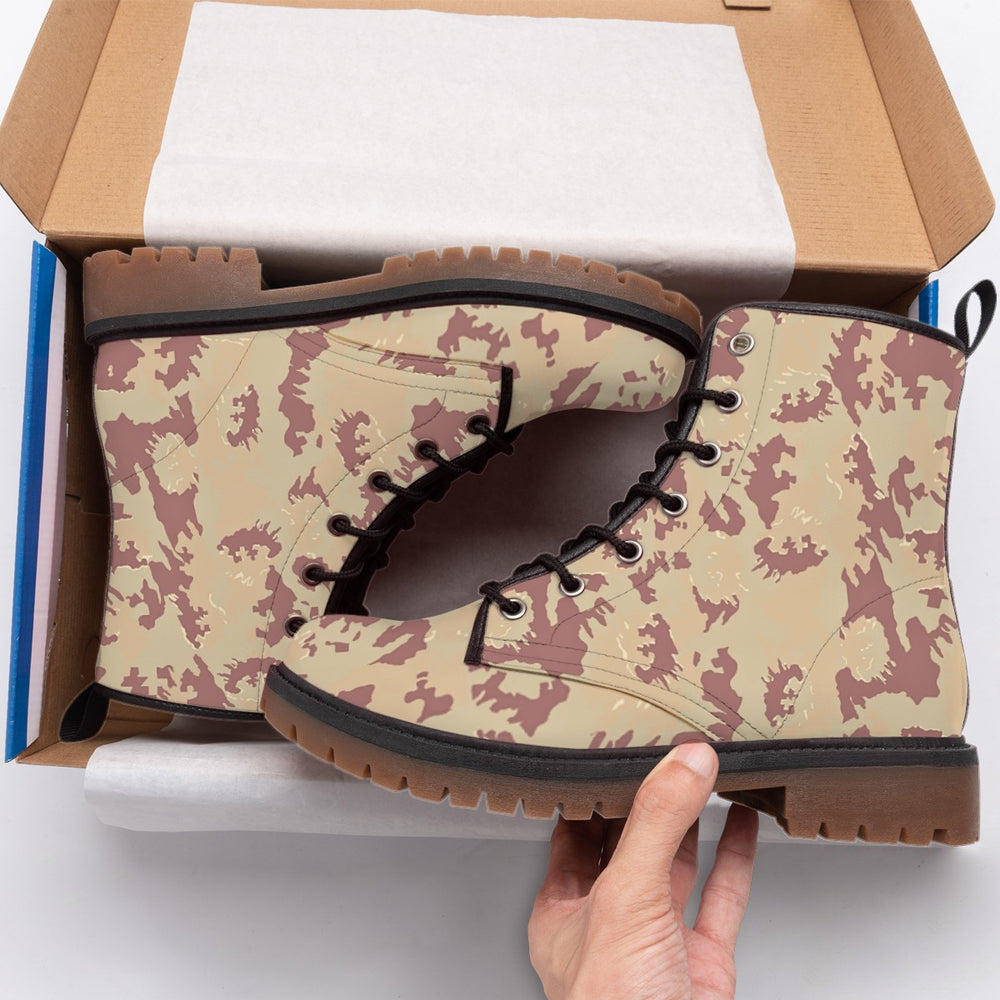 Lithuanian M05 Desert Camo Men's Martin Short Boots