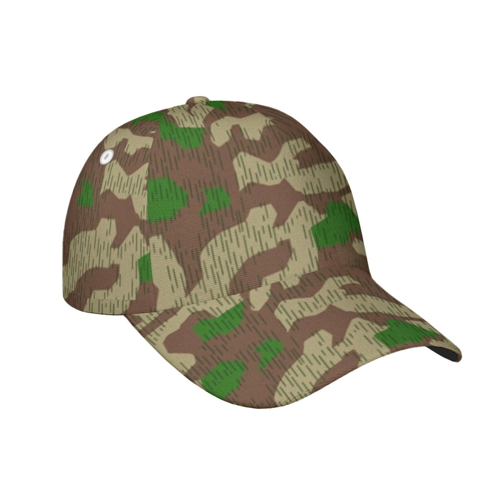 German Splittertarnmuster Camo Peaked Cap With Box