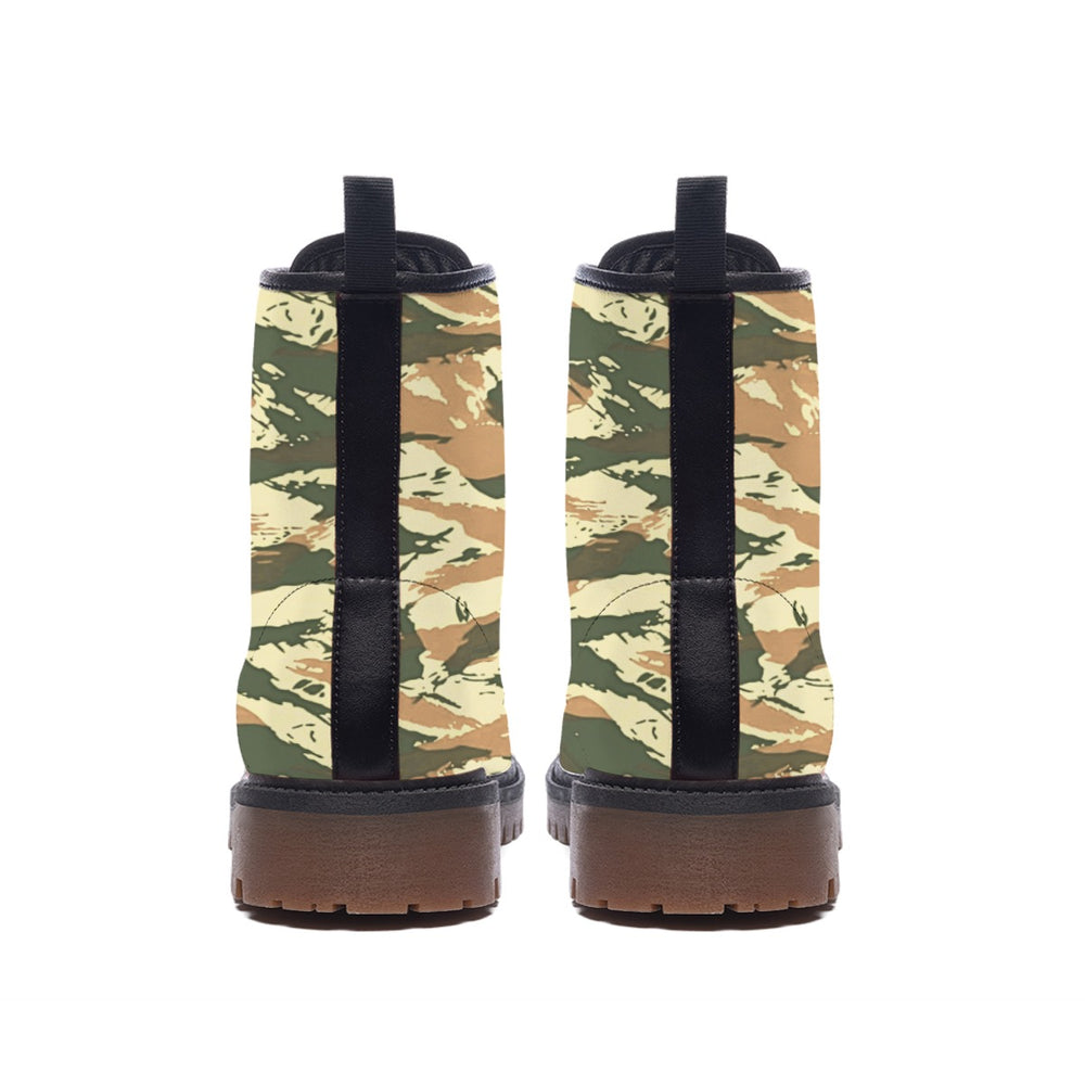 Greek M24 Lizard Camo Men's Martin Short Boots