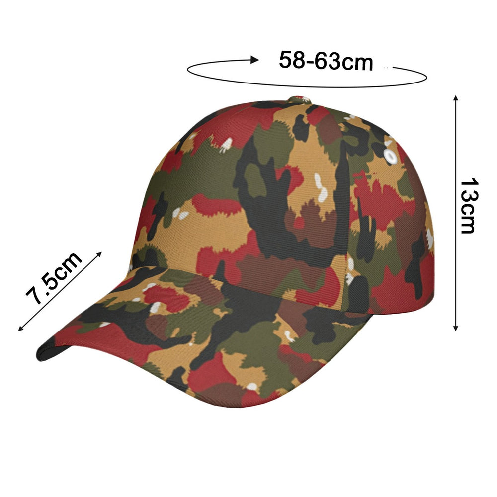 Swiss Taz 83 Alpenflage Camo Peaked Cap With Box - Equippage.com
