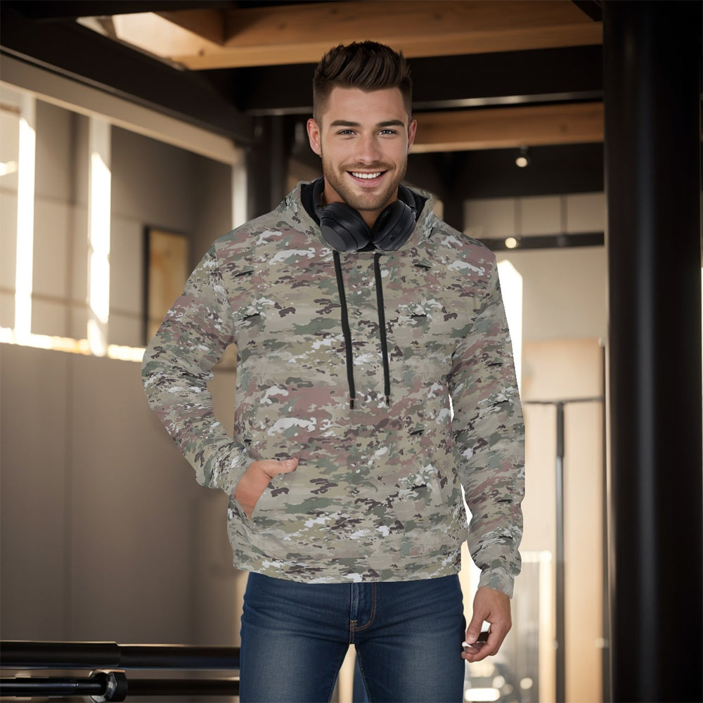 All-Over Print Men's Pullover Hoodie