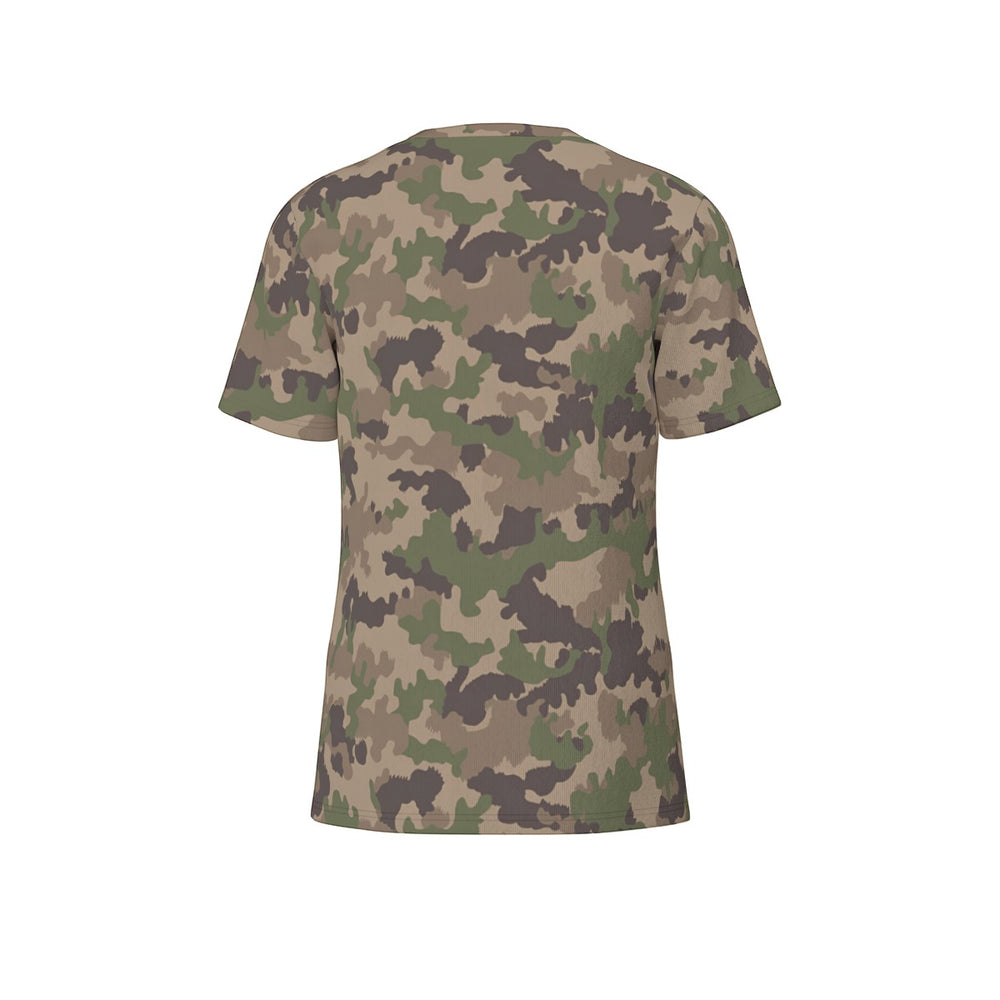 Swiss Taz 90 Multiumfeld Camo Men's O-Neck T-Shirt | 190GSM Cotton - Equippage.com