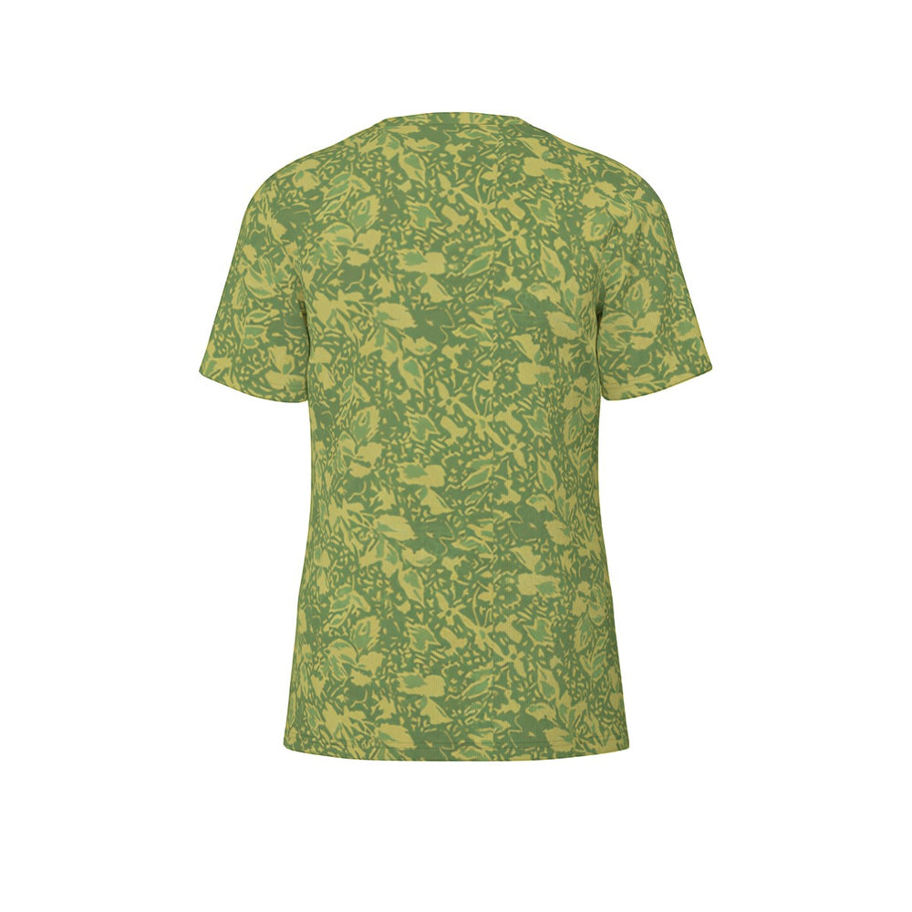 Romanian M1990 Leaf Camo Men's O-Neck T-Shirt | 190GSM Cotton